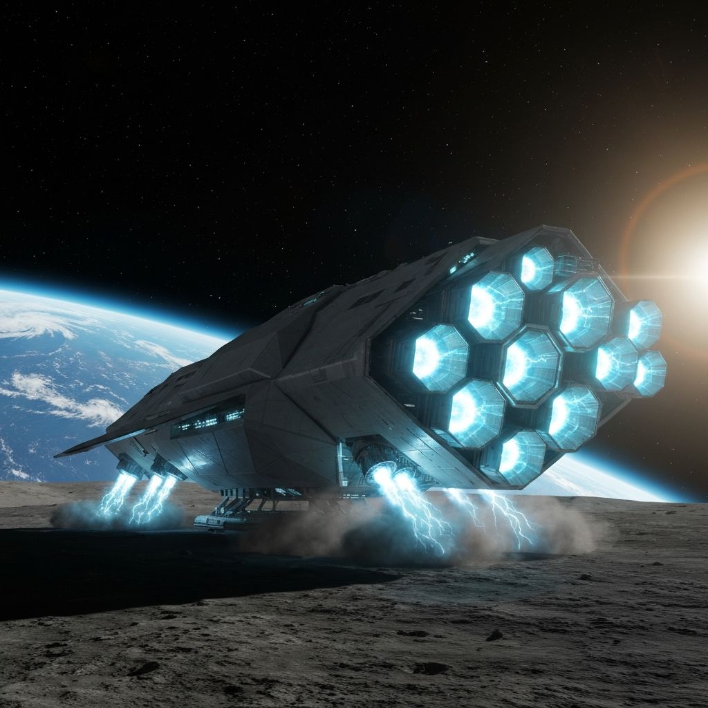 xAI Propulsion - The most advanced hexagonal fusion-plasma engine array ever conceived
